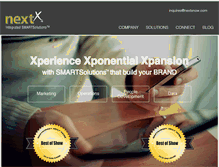 Tablet Screenshot of nextxnow.com